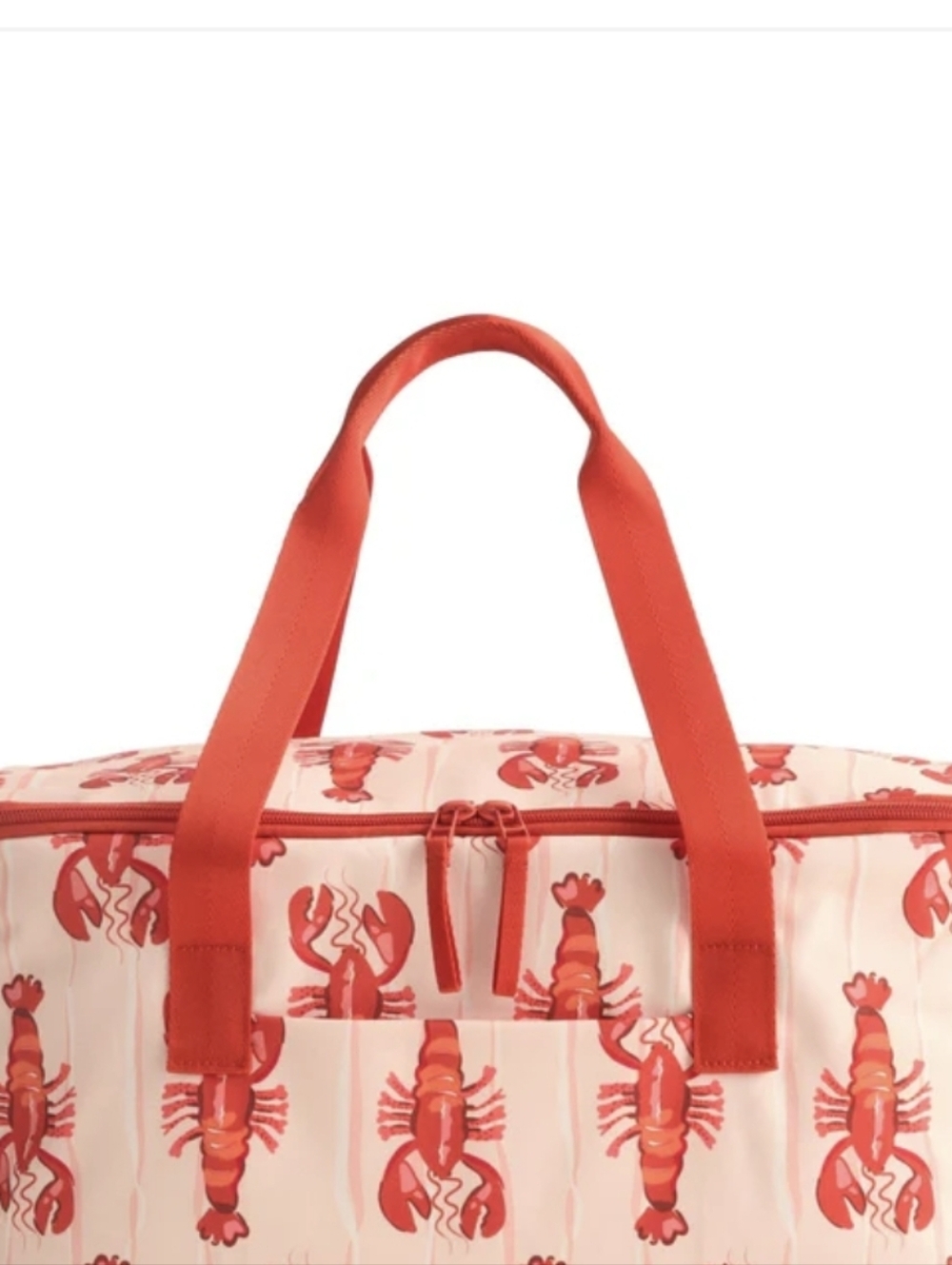 Vera Bradley Family Cooler Tote In Polyester NWT. Lobster Clause Design - Picture 5 of 9